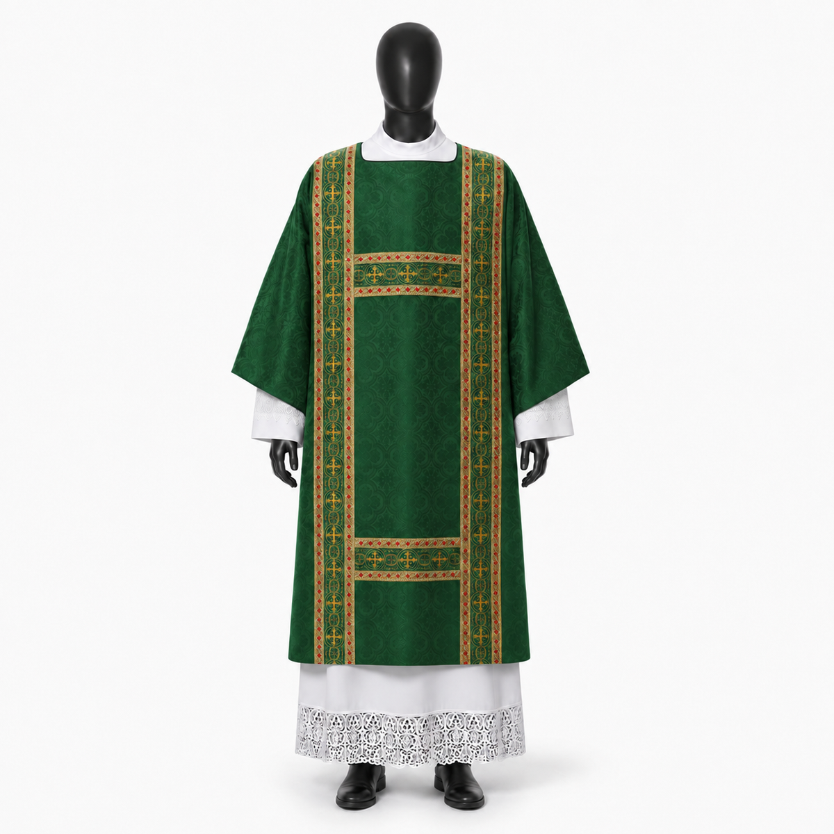 Dalmatic gothique verte