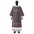 Tunique dalmatique gothique violette