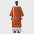 Dalmatic gothique rouge