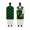 Chasuble romaine verte