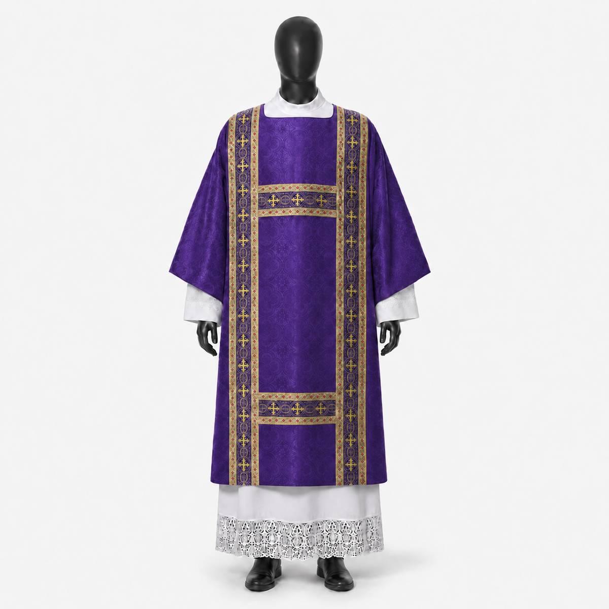 Dalmatic gothique violette