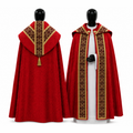 Chape semi-gothique rouge