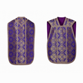 Chasuble romaine violette