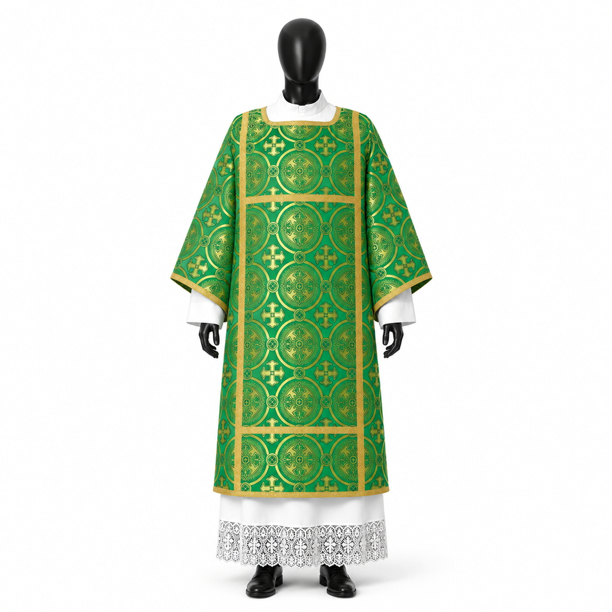 Dalmaticque gothique verte