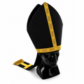 Mitre liturgique noire