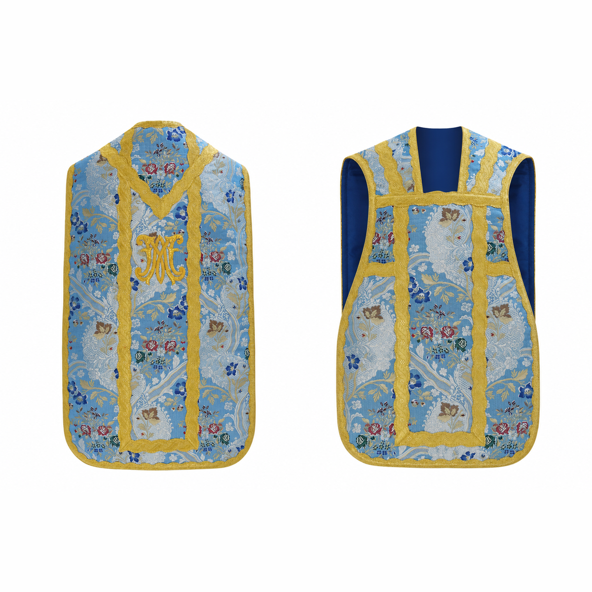 Chasuble romaine mariale