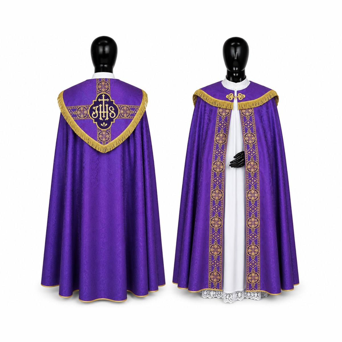 Chape Semi-gothique Violette