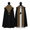 Chape Semi-Gothique Noire
