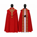 Chape semi-gothique rouge