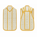 Chasuble romaine blanche