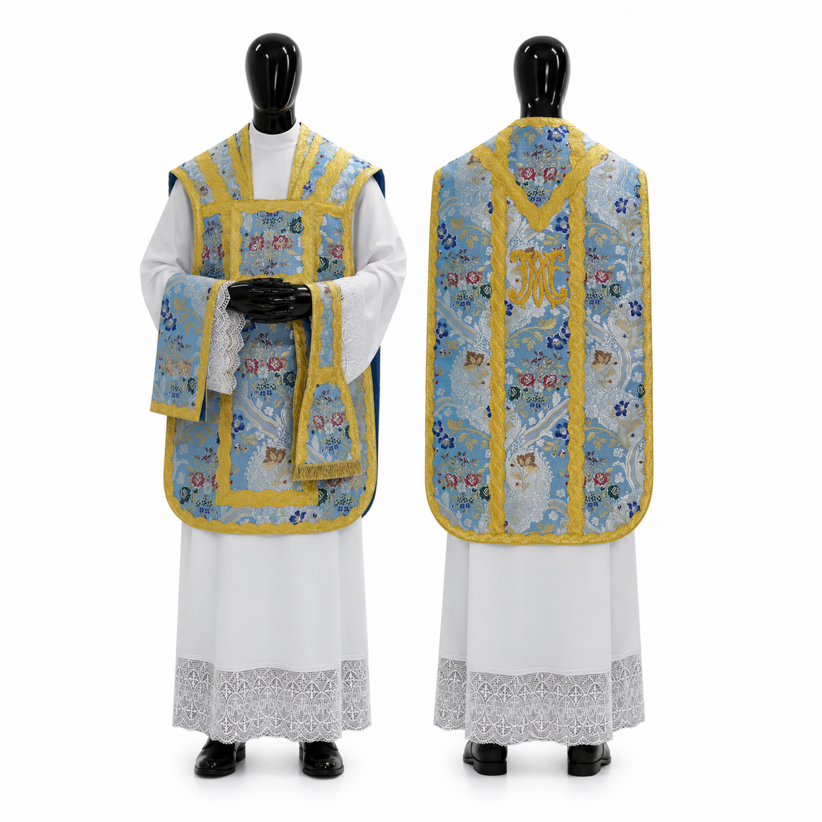 Chasuble romaine mariale