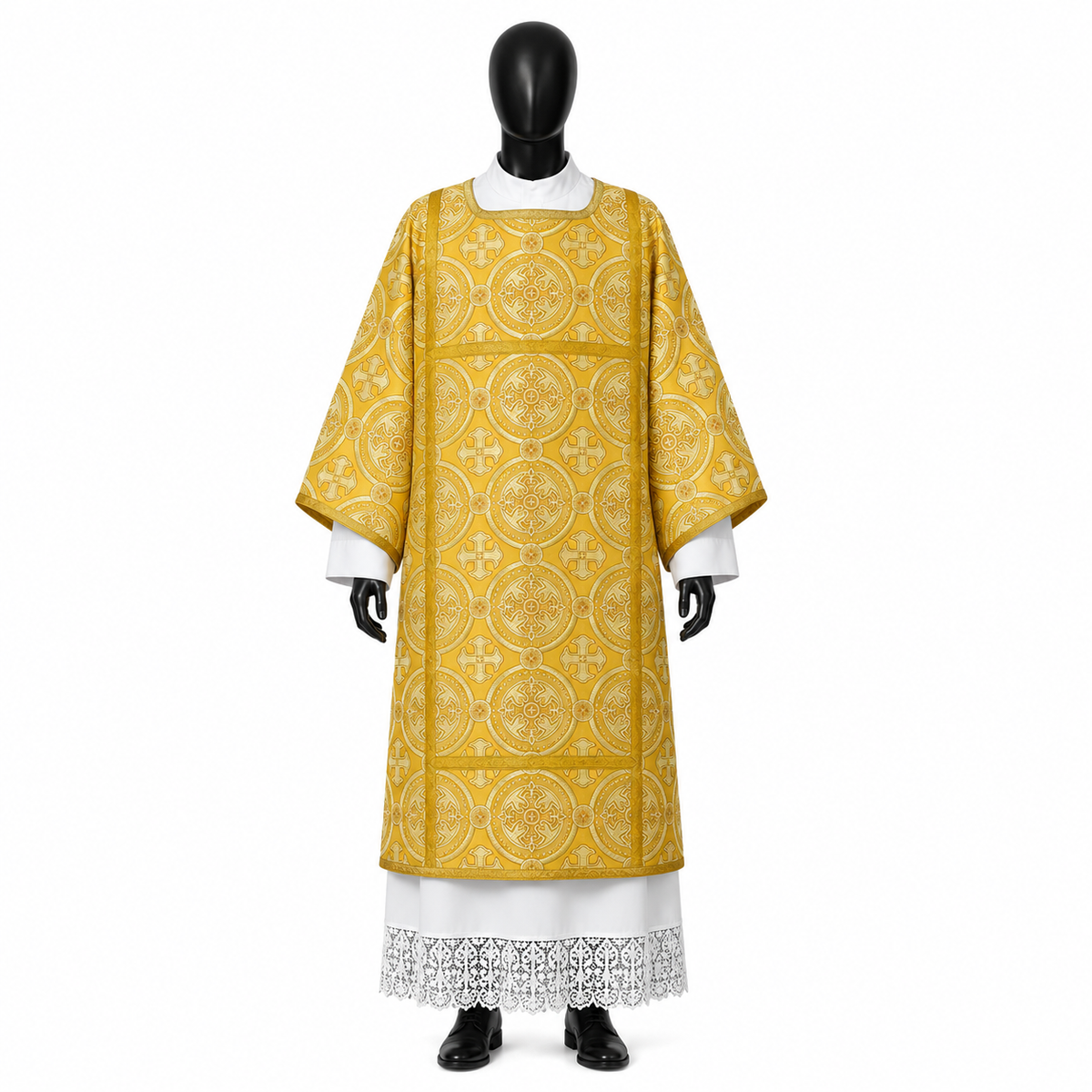 Dalmatic gothique dorée