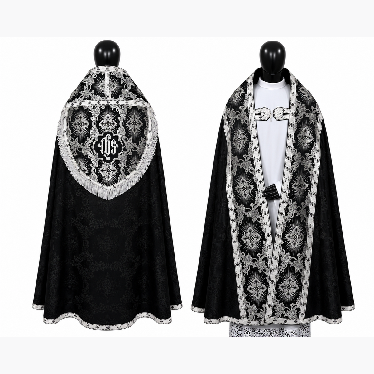 Chasuble Romaine Noire