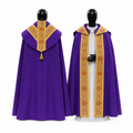 Chape semi-gothique violette