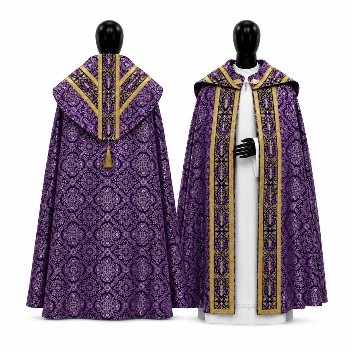Chape Semi-gothique Violette