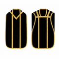 Chasuble romaine noire
