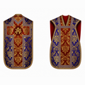 Chasuble romaine violette