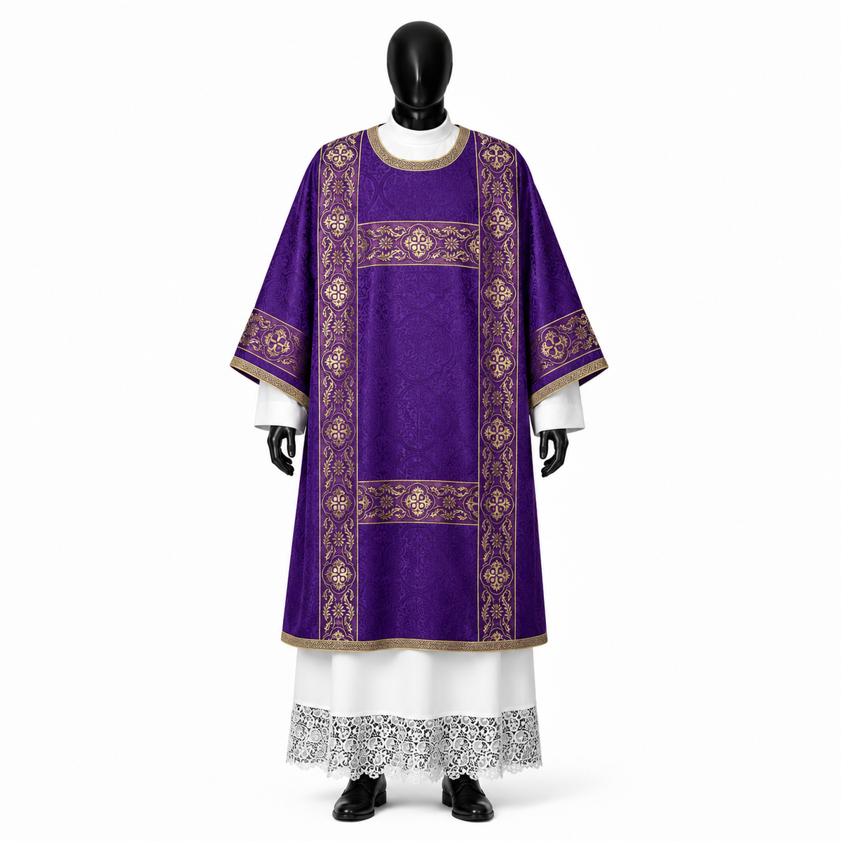 Dalmatic gothique violette