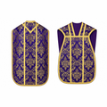 Chape sacerdotale romaine violette
