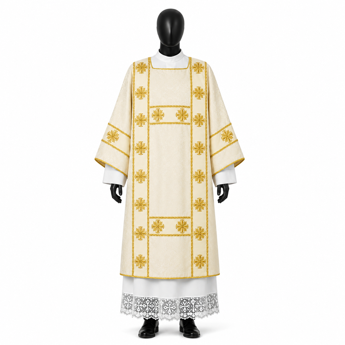 Dalmatic gothique Crème
