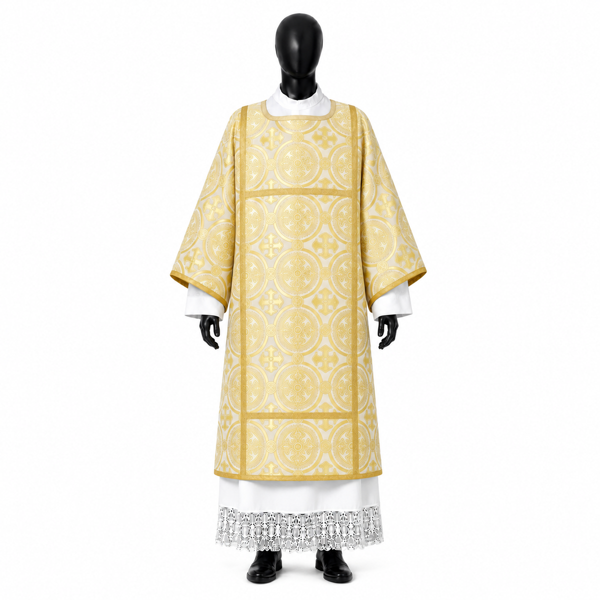 Dalmatic gothique crème