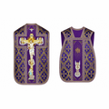 Chasuble romaine ''Crucifixion'' Violette