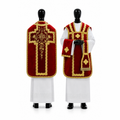 Chasuble romaine rouge