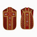 Chasuble romaine Rouge
