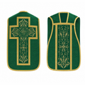 Chasuble romaine verte