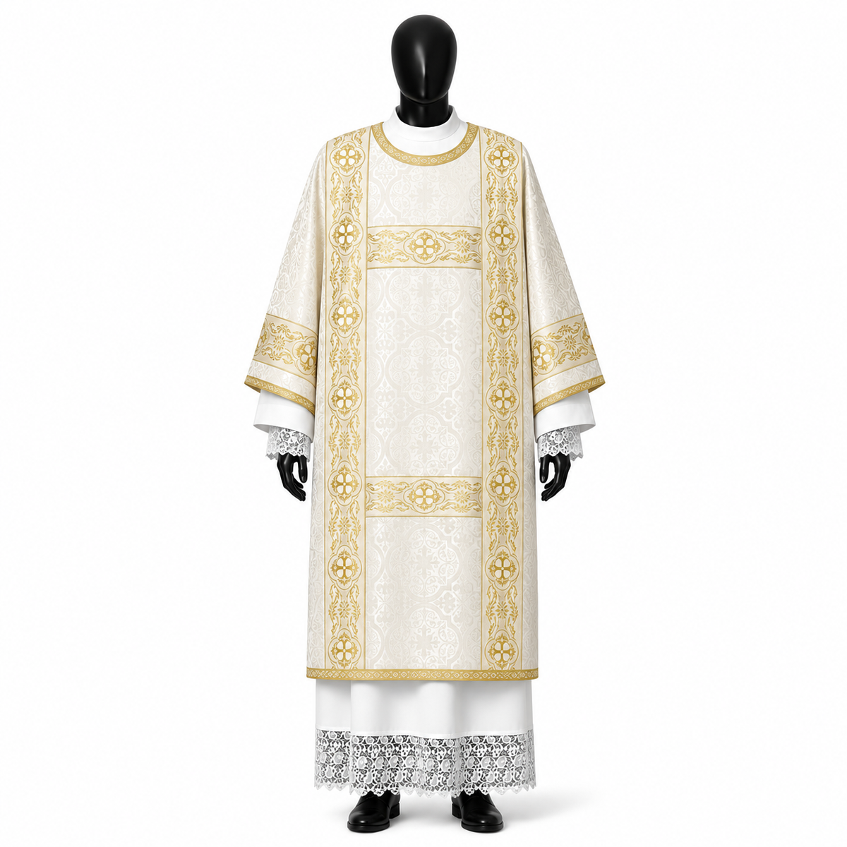 Dalmatic gothique Crème