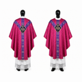 Chasuble semi-gothique Rose
