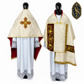 Voile liturgique brodé en brocart – WLKRB-001