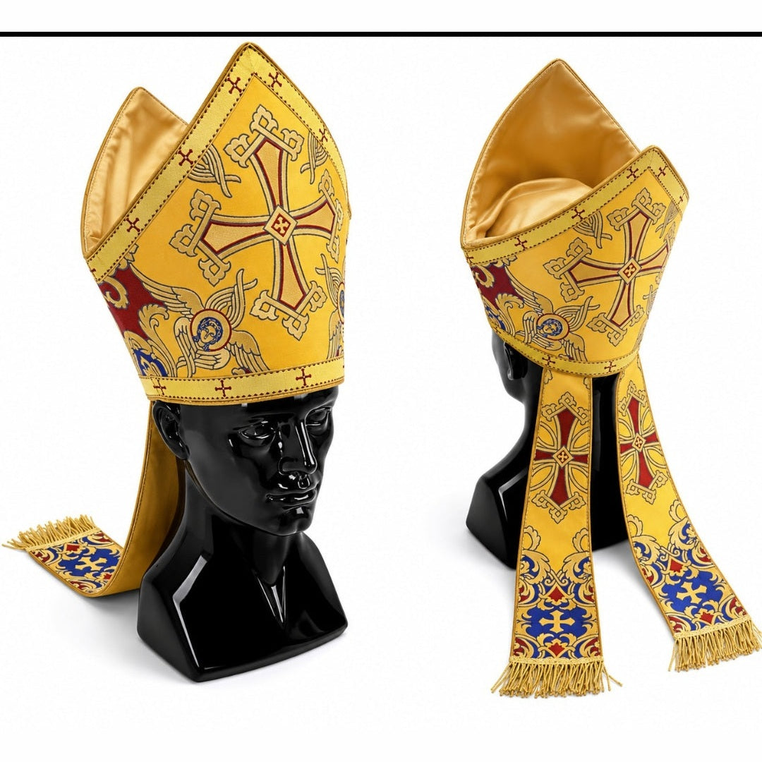 Mitre liturgique Dorée