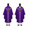 Chasuble semi-gothique Violette
