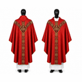 Chasuble semi-gothique Rouge