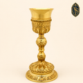 Calice liturgique doré, ciselé 27,5 cm – KSCM-027