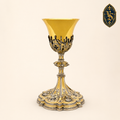 Calice bicolore, richement décoré 24 cm – KSCM-026