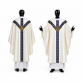 Chasuble semi-gothique mariale