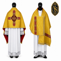 Voile liturgique doré IHS – WLKRB-003