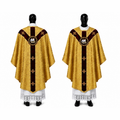Chasuble semi-gothique Doré