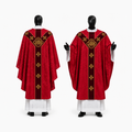 Chasuble semi-gothique Rouge