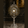 Ostensoir "Triumphus Caeli" – 70 cm, bicolore, doré, SCM-004