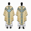 Chasuble semi-gothique mariale