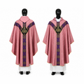 Chasuble semi-gothique Rose
