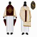 Voile liturgique brocart IHS – WLKRB-002