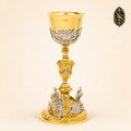 Calice liturgique « Trois Vertus Divines » – copie de Rome 1844 – KLBIK-001