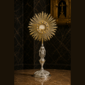 Ostensoir "Stella Mariae" avec l'effigie de la Vierge Marie, hauteur 80 cm, SCM-009