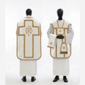 Chasuble romaine Blanche