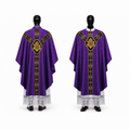 Chasuble semi-gothique Violette