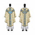 Chasuble semi-gothique mariale